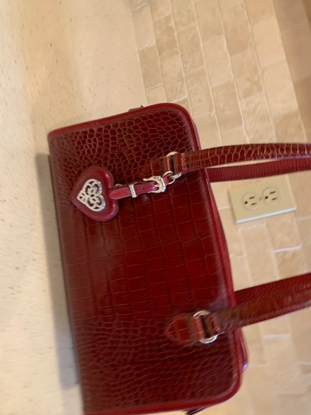 Brighton Red Handbag - Picture 4 of 13
